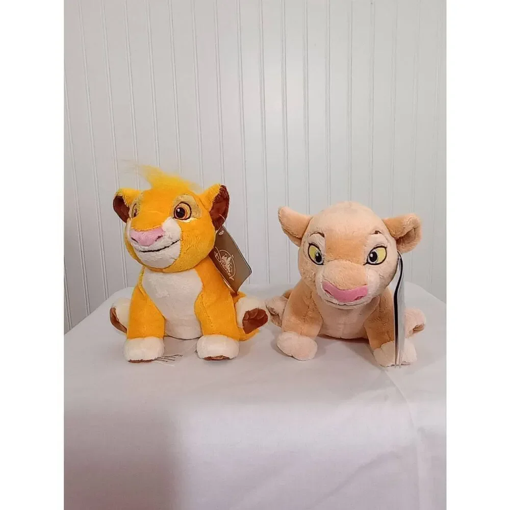 Disney Lion King Simba and Nala plush new with tags